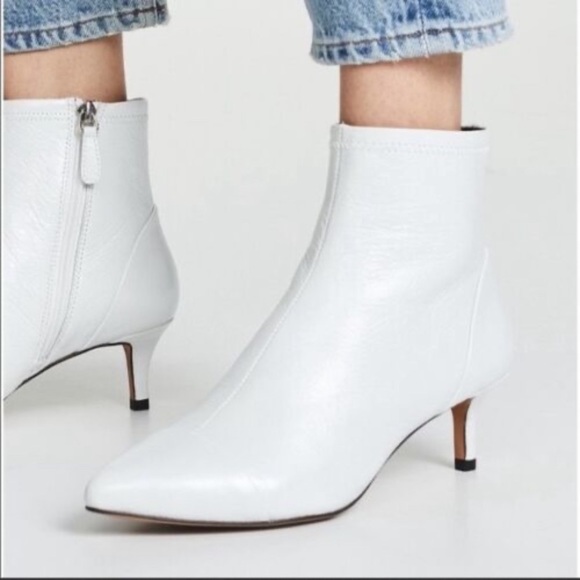 Rebecca Minkoff Shoes - Rebecca Minkoff White Ankle Boots